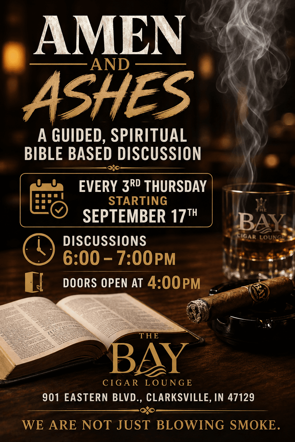 Event Invite Amen & Ashes